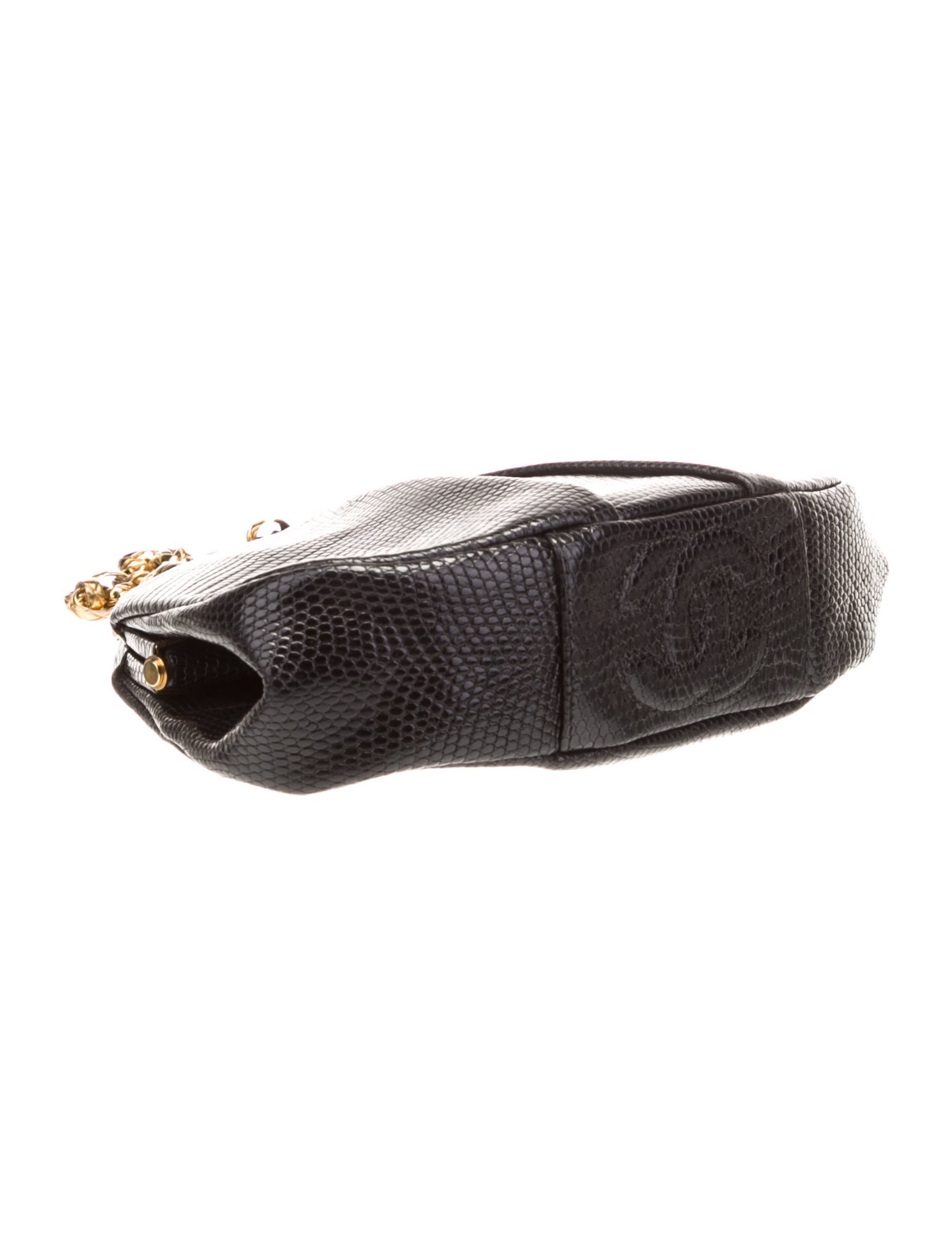 Chanel Vintage Lizard Evening Bag